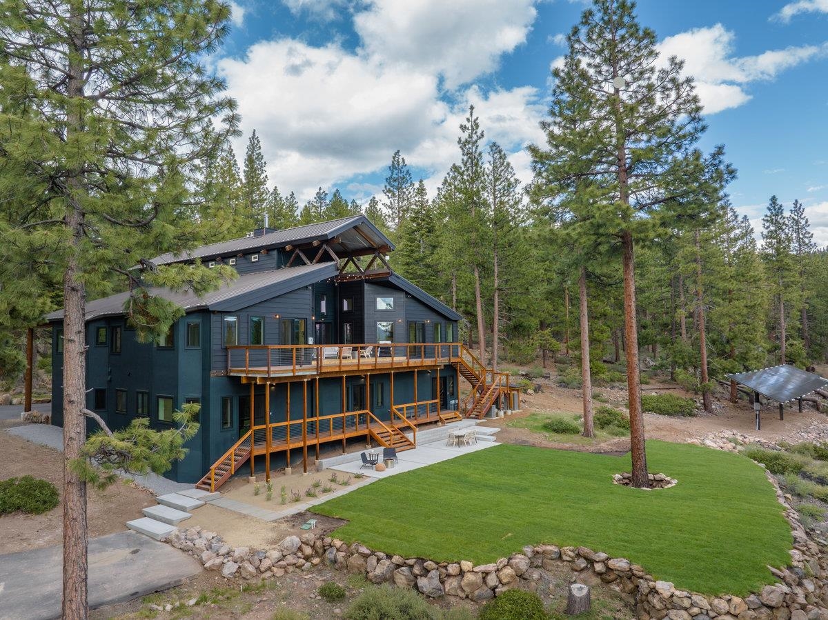 14802 Foxboro Drive Truckee, CA 96161 - Photo 4 of 21 a view of a house with backyard porch and sitting area
