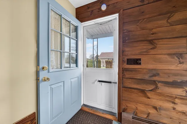 a view of front door