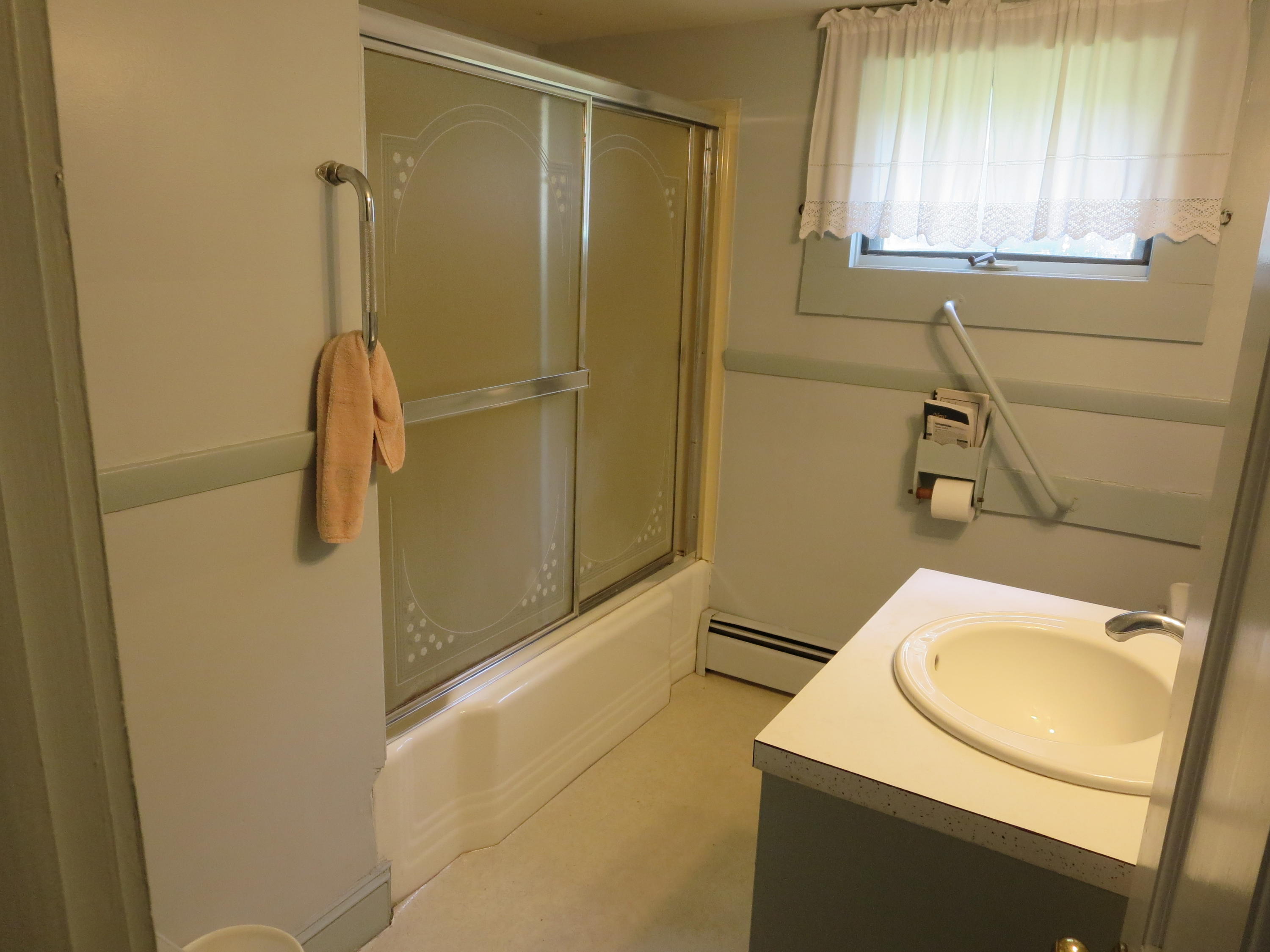 29 Kelley Road Hyannis, MA 02601 - Photo 17 of 21 a bathroom with a sink a toilet and shower