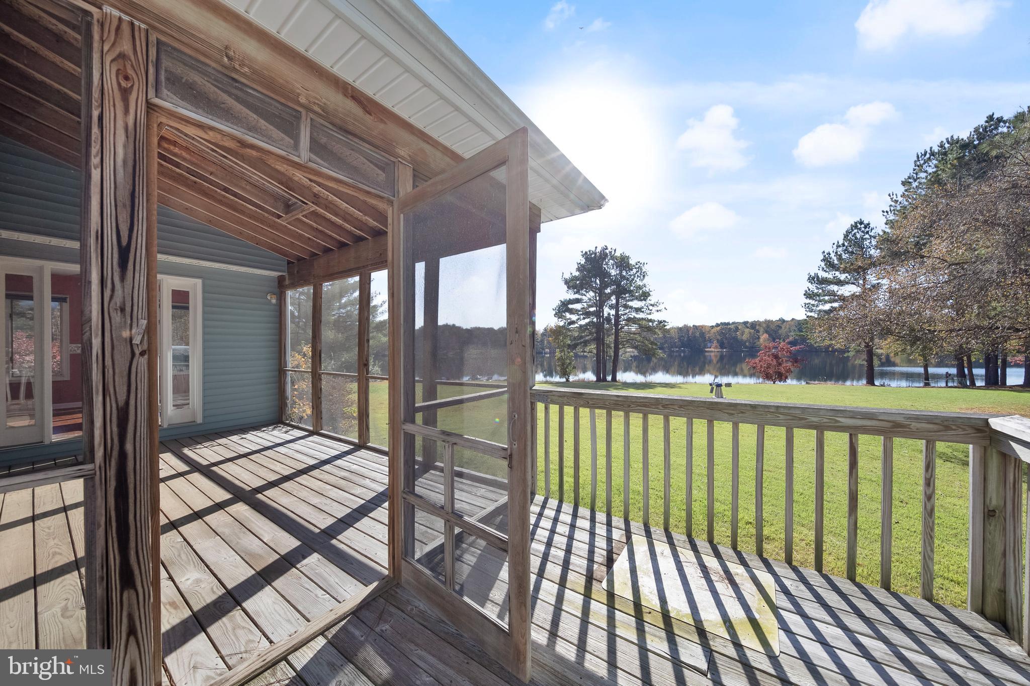 32825 Dagsboro Road Parsonsburg, MD 21849 - Photo 37 of 56 Screened Porch to Open Deck