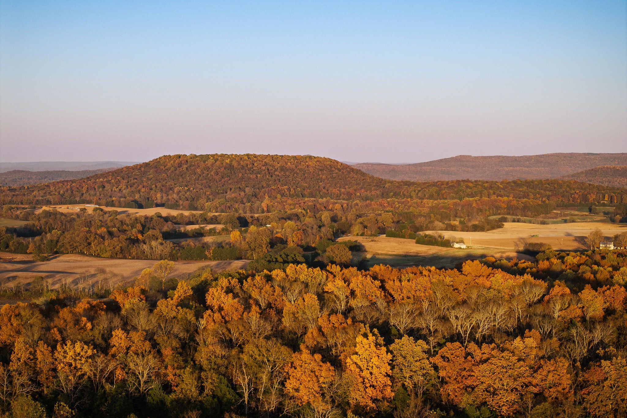 0 Collier Lane Rock Island, TN 38581 - Photo 11 of 14 an aerial view of residential houses with outdoor space and trees