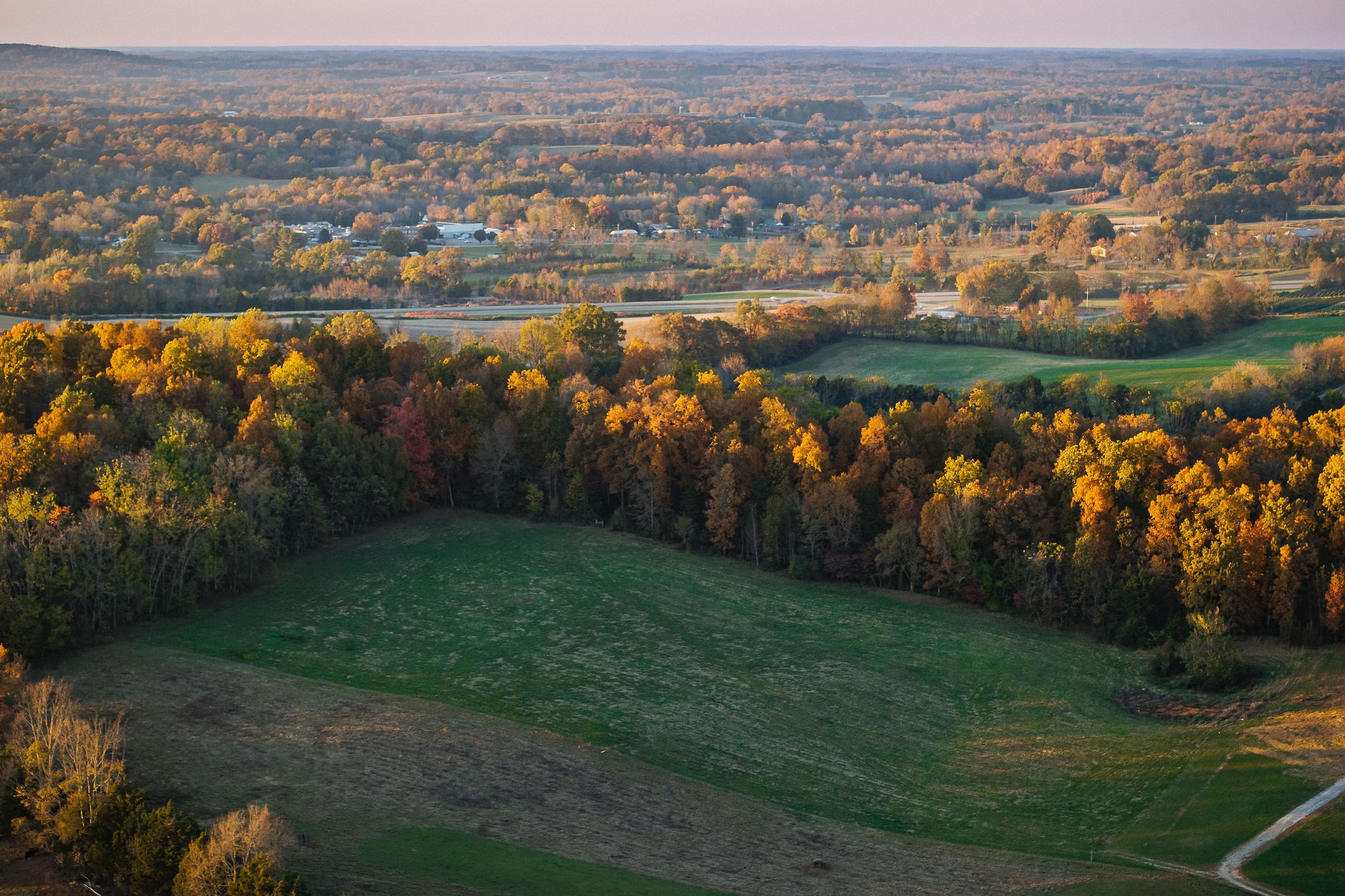 0 Collier Lane Rock Island, TN 38581 - Photo 7 of 14 an aerial view of residential houses with outdoor space and trees