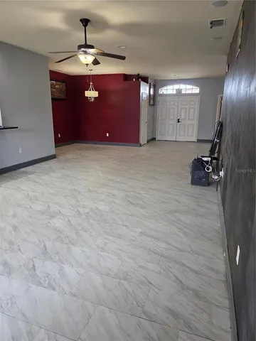 a view of front door