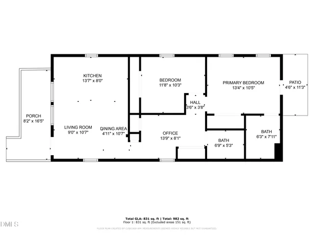 $375,000 | 1213 South Bloodworth Street, Raleigh, NC 27601