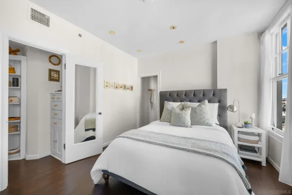 a bathroom with a bathtub and a toilet