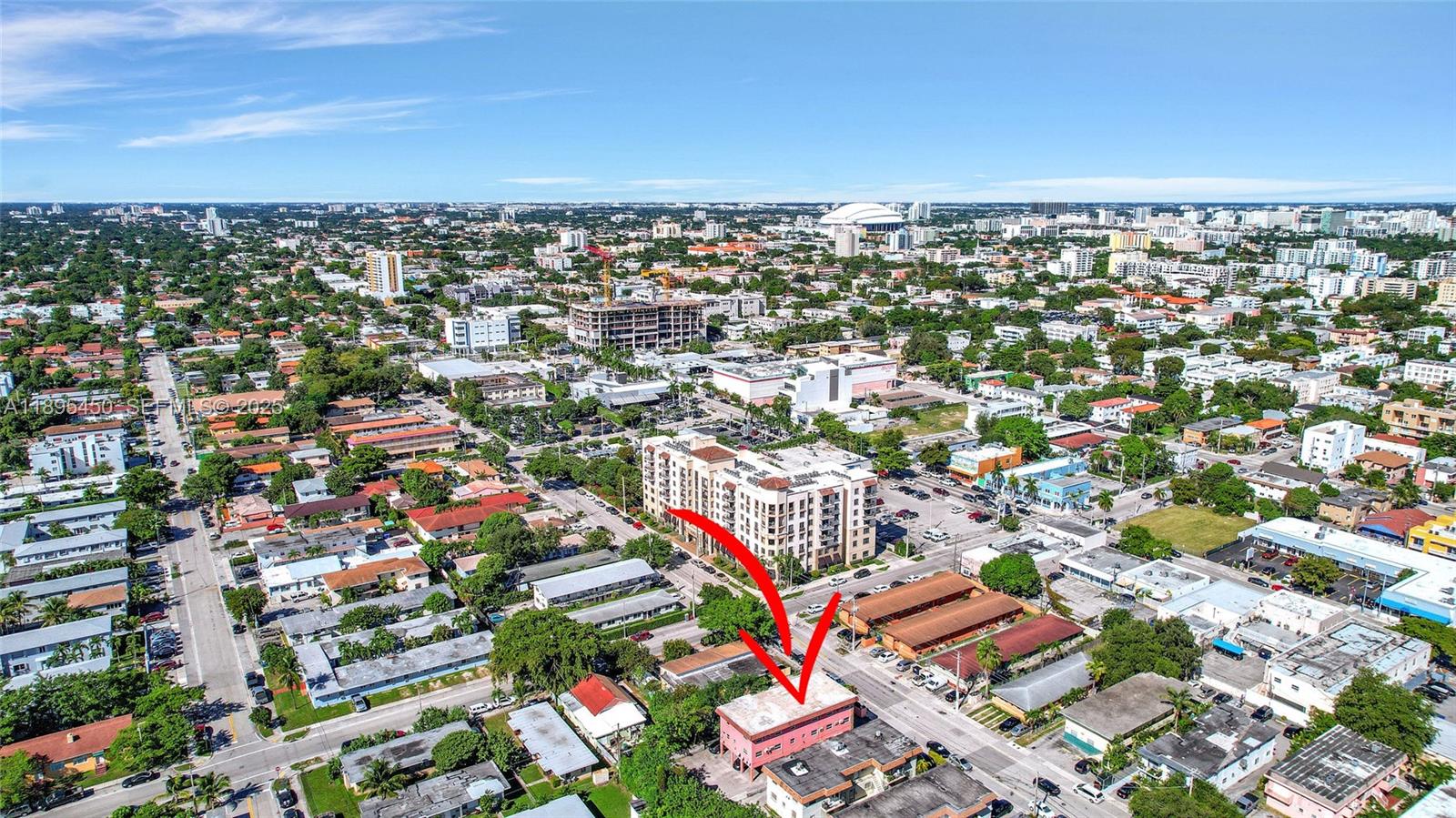 458 Southwest 9th Street, Unit 8 Miami, FL 33130 - Photo 21 of 22 an aerial view of a city