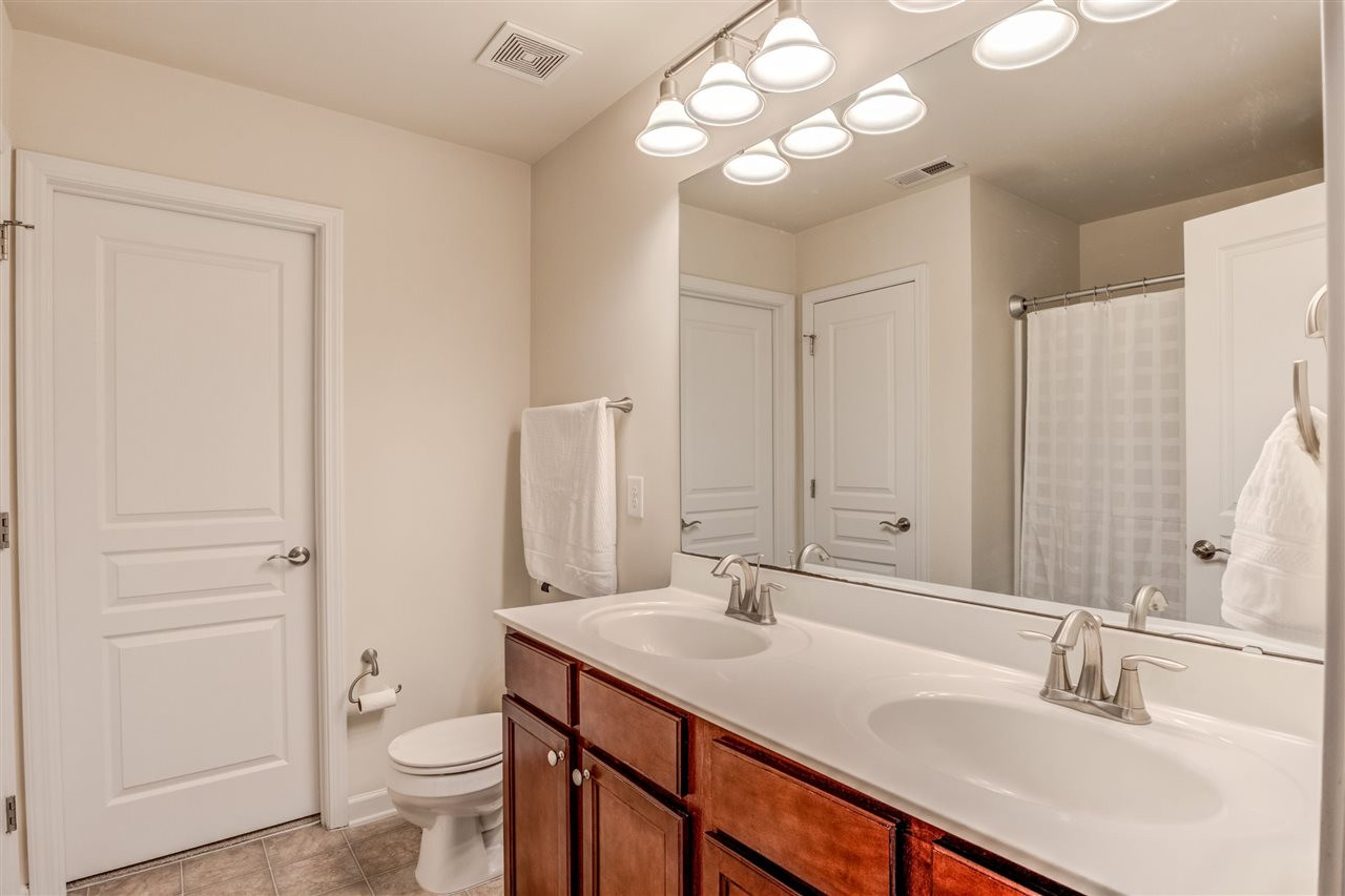 3604 Althorp Drive Raleigh, NC 27616 - Photo 30 of 30 Dual adult height vanity. HUGE walk in closet. Large step in linen closet which is hard to find in these floorplans. Owner's Bath