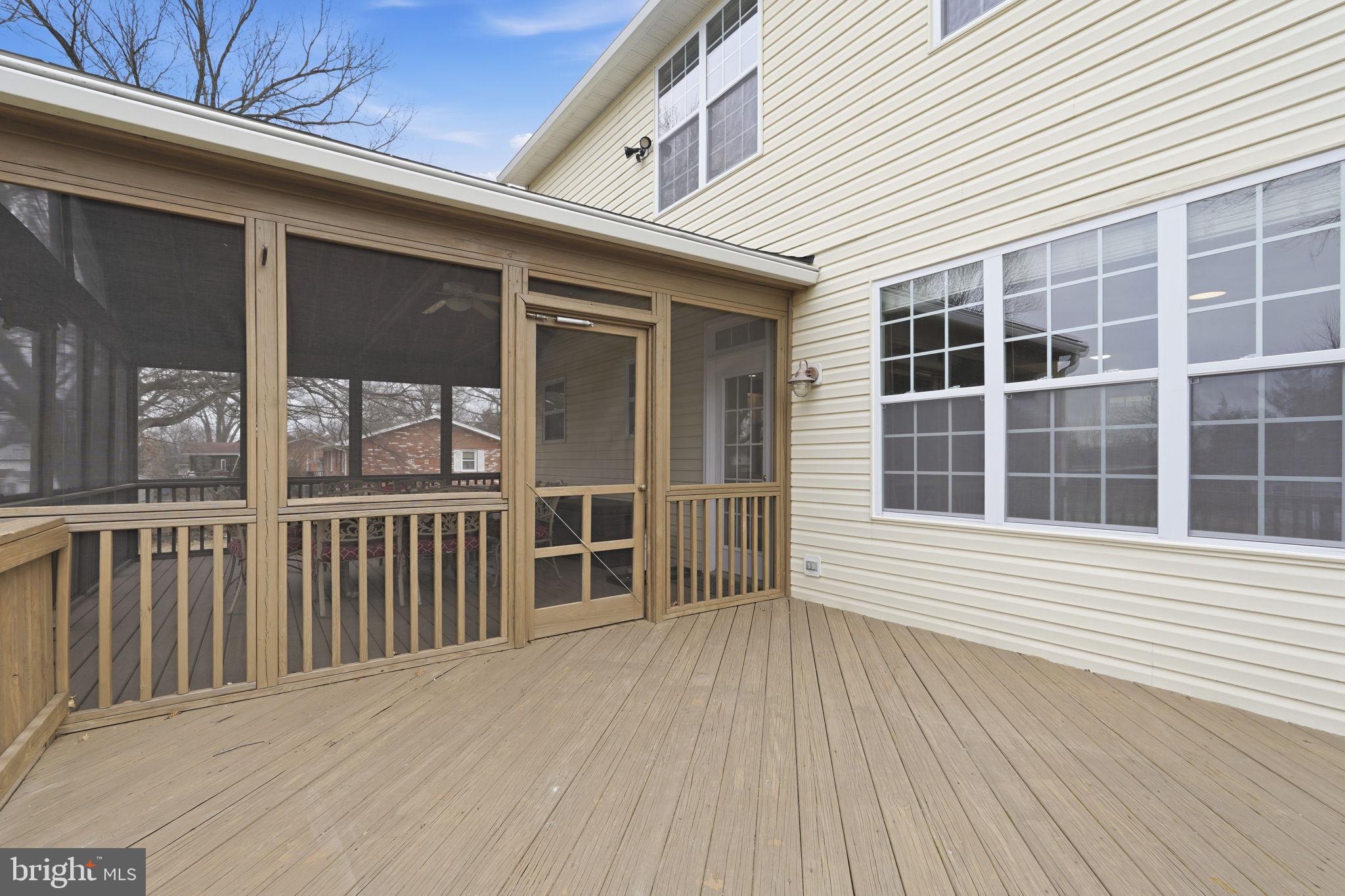 8310 Rolling Road Manassas, VA 20110 - Photo 10 of 58 a view of a balcony with a large window