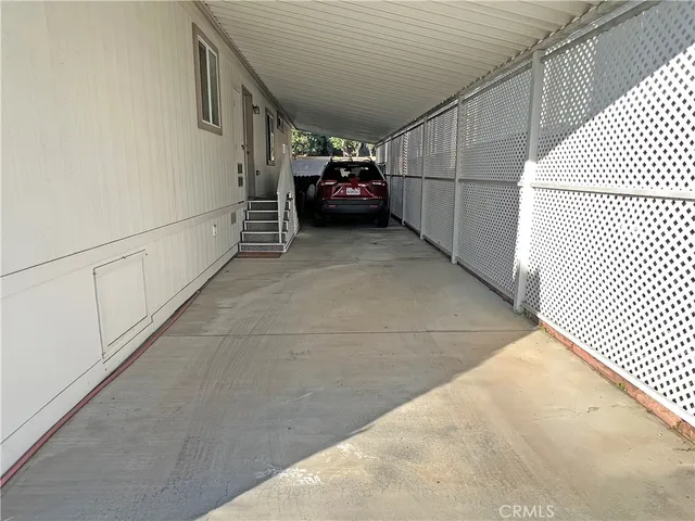 a view of garage