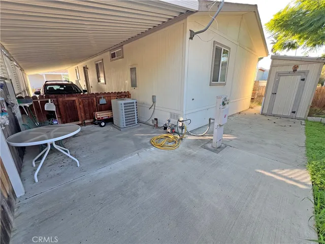 a view of front door