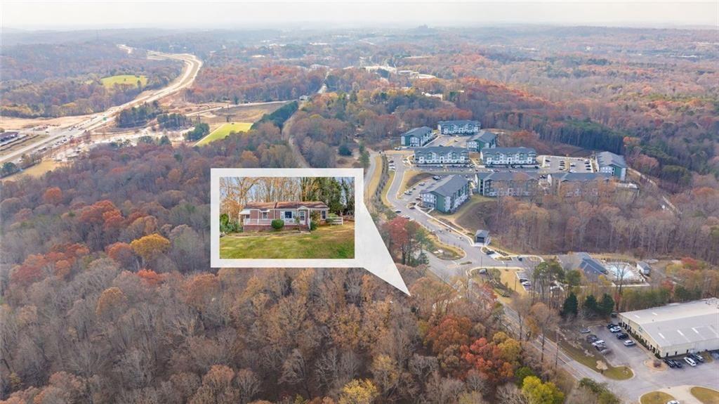 2626 White Sulphur Road Gainesville, GA 30501 - Photo 16 of 20 an aerial view of residential houses with outdoor space