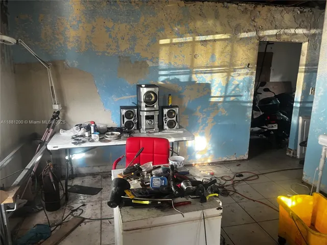 a view of storage room