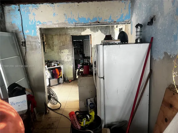 a view of storage room