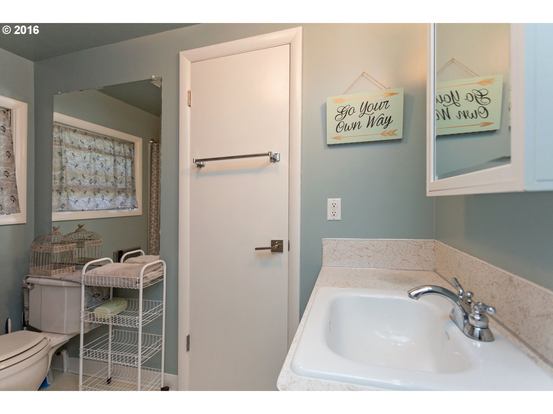 8770 Southwest Garden Home Road Portland, OR 97223 - Photo 21 of 30 a bathroom with a sink and a toilet