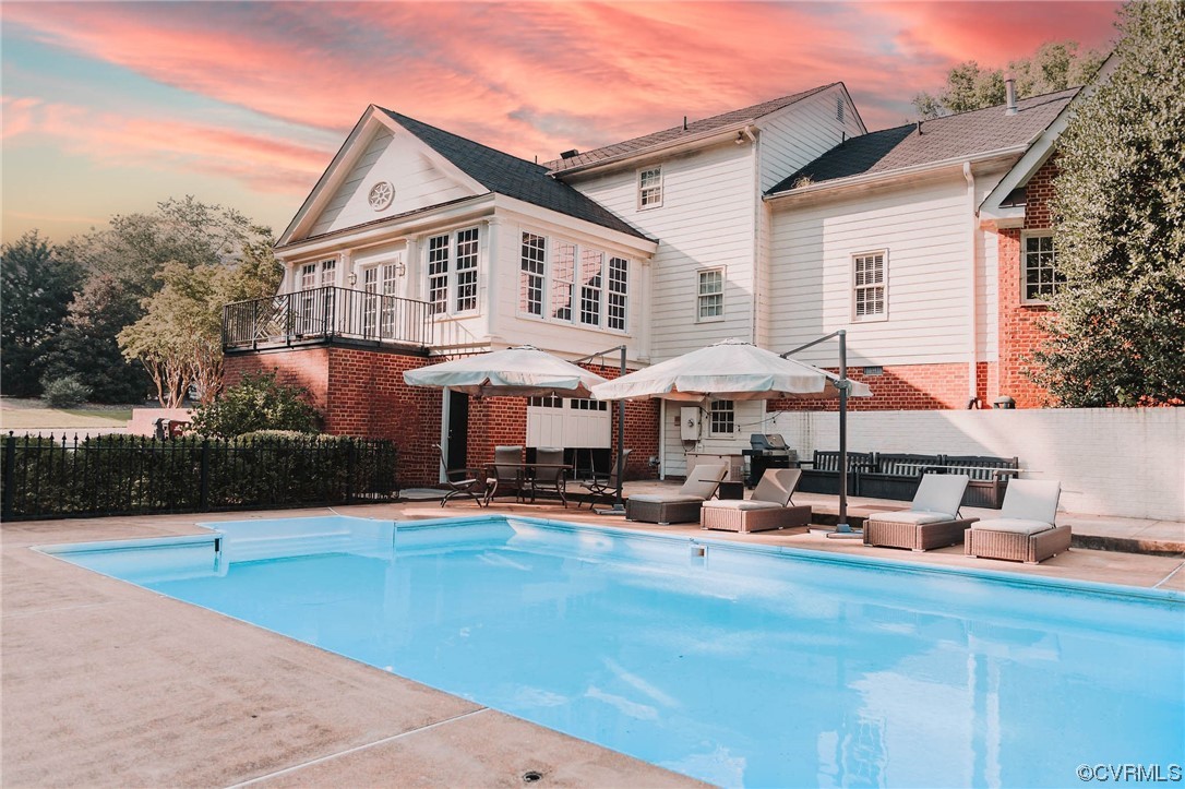 2201 Mt Blanco Road Chester, VA 23836 - Photo 2 of 49 a front view of a house with sitting area and furniture
