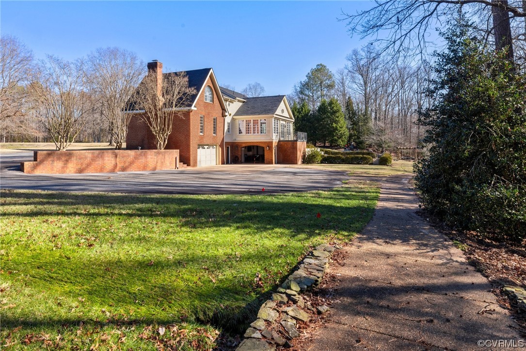 2201 Mt Blanco Road Chester, VA 23836 - Photo 3 of 49 a view of a house with a yard
