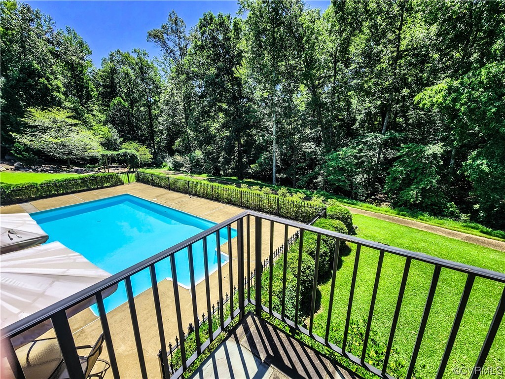 2201 Mt Blanco Road Chester, VA 23836 - Photo 43 of 49 a view of a balcony with yard