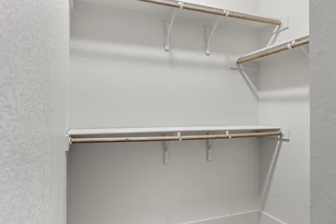 a close up view of racks