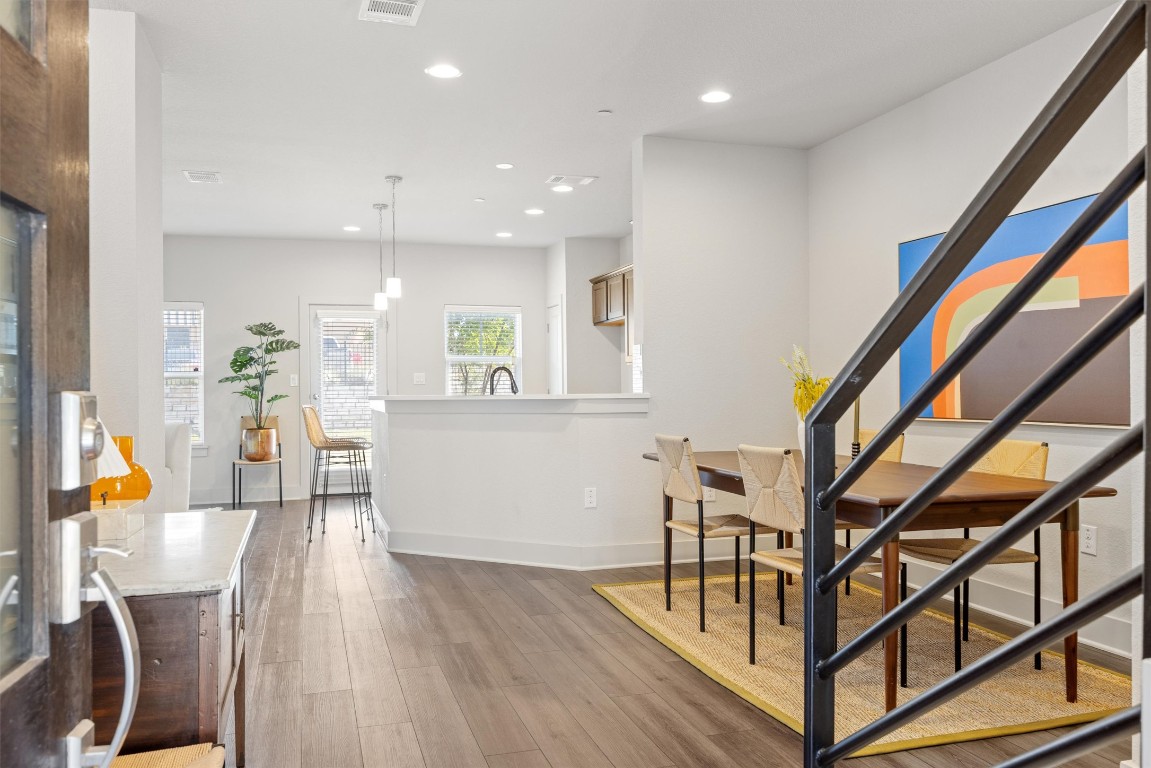 2056 Local Rebel Street Leander, TX 78641 - Photo 2 of 39 a view of living room with furniture and wooden floor