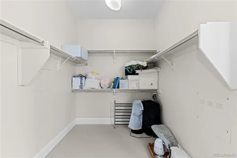 a view of entryway with cabinets