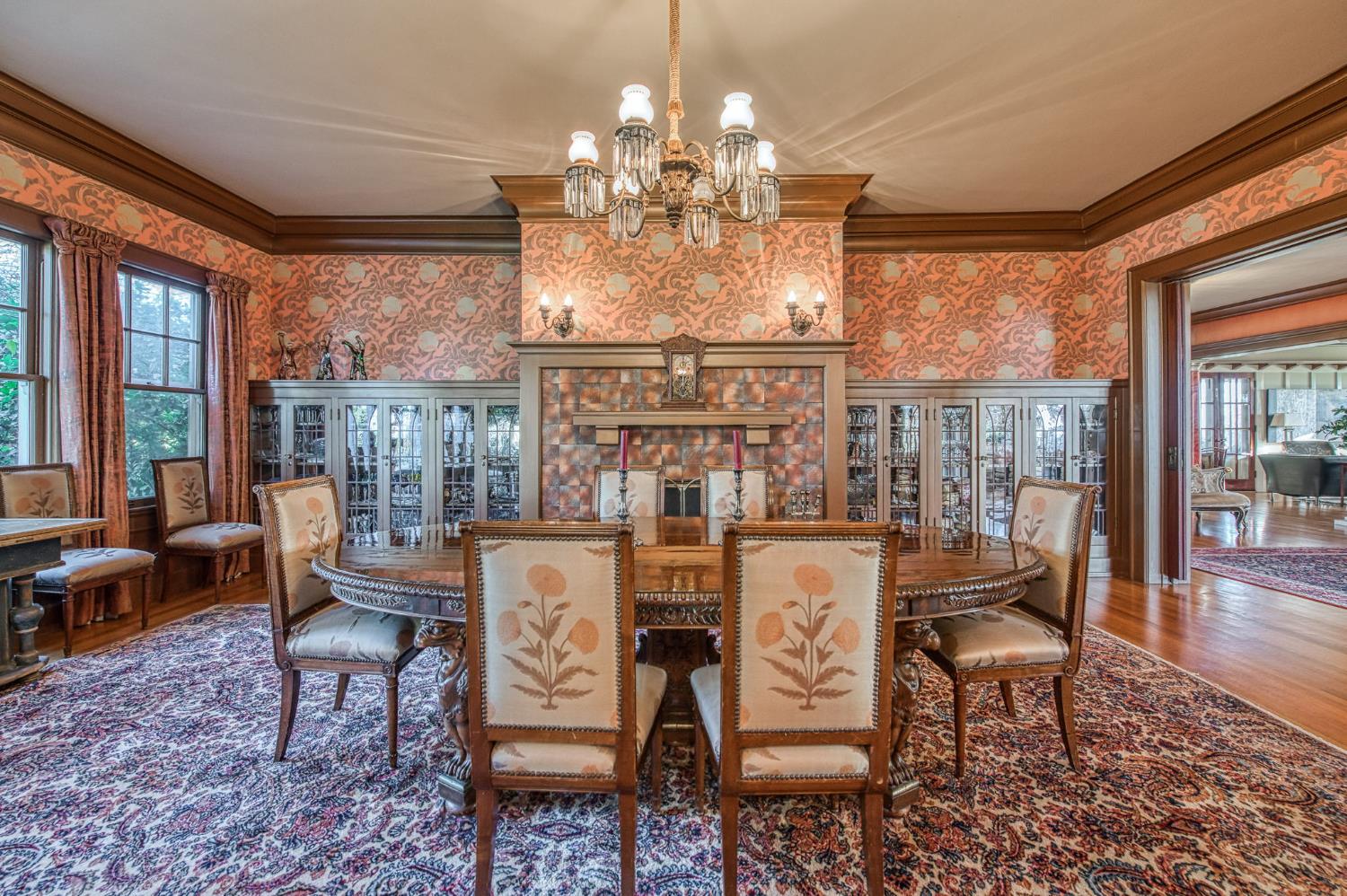 9486 East Lincoln Avenue Del Rey, CA 93616 - Photo 18 of 77 a view of a dining room with furniture wooden floor and chandelier
