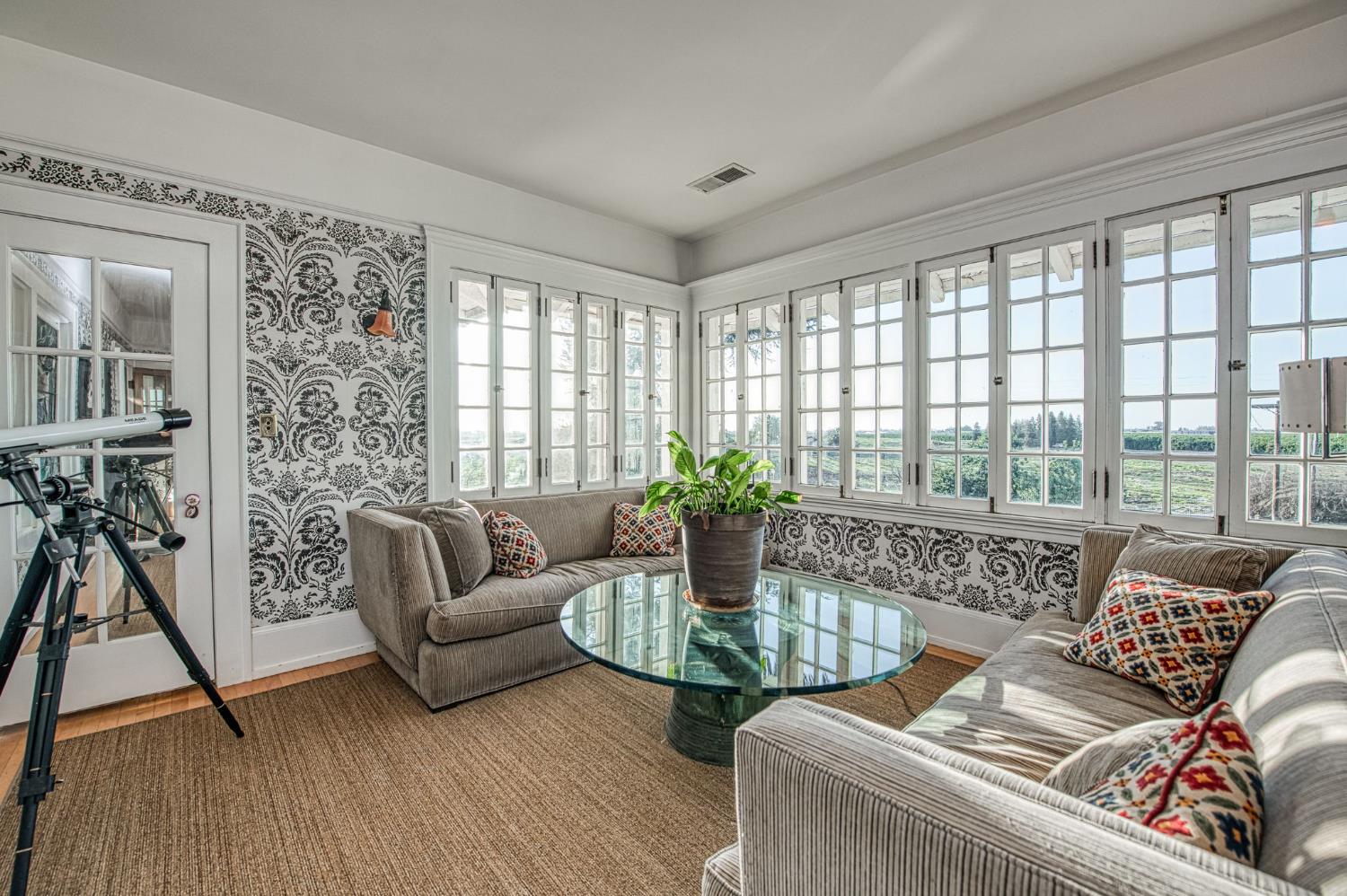 9486 East Lincoln Avenue Del Rey, CA 93616 - Photo 36 of 77 a living room with furniture and a large window
