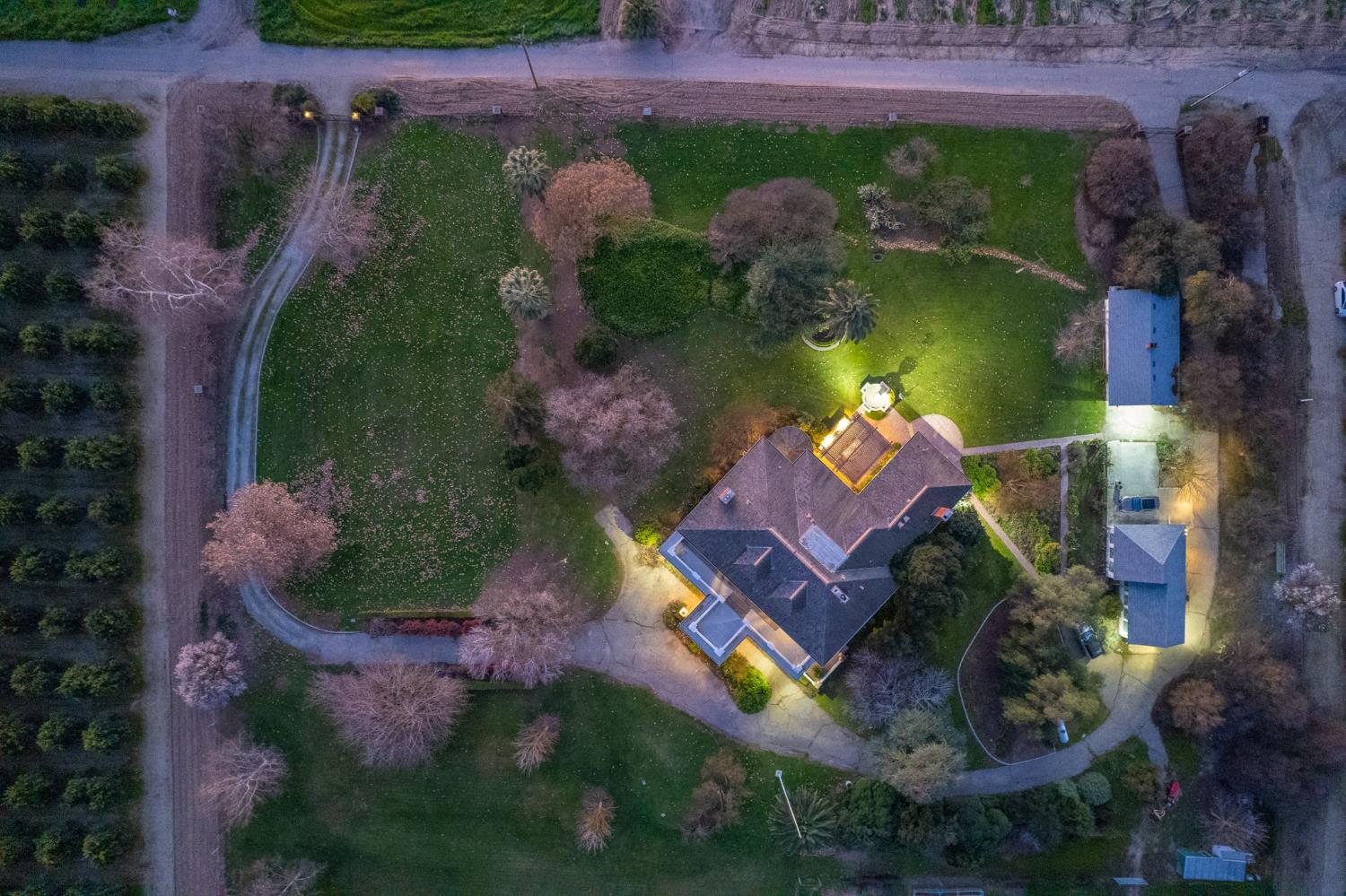 9486 East Lincoln Avenue Del Rey, CA 93616 - Photo 56 of 77 an aerial view of a house with outdoor space