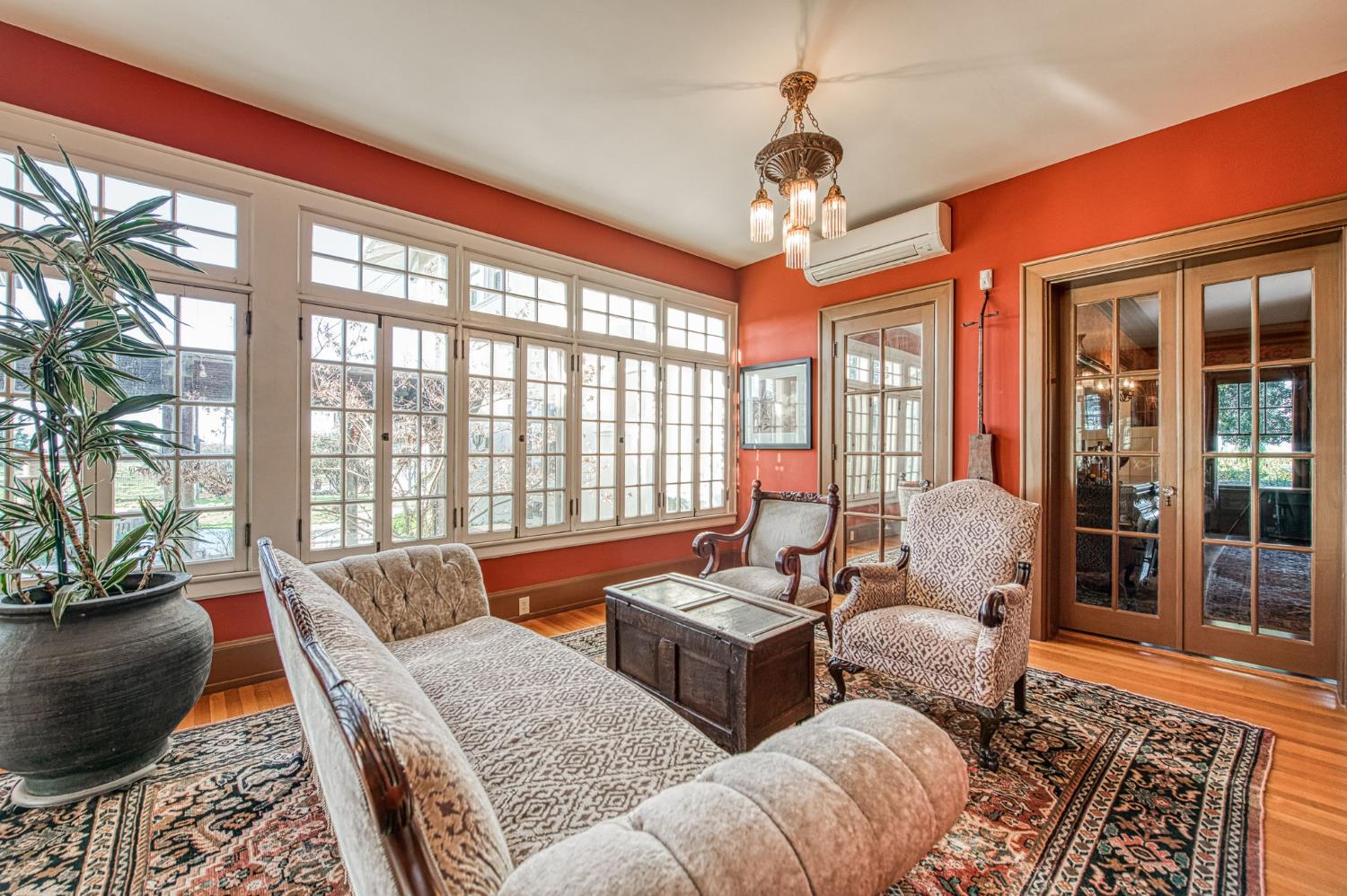 9486 East Lincoln Avenue Del Rey, CA 93616 - Photo 10 of 77 a living room with furniture and a floor to ceiling window