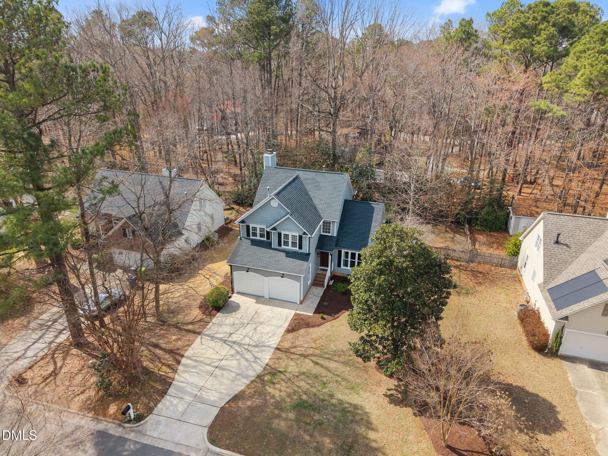 5240 Fairmead Circle Raleigh, NC 27613 - Photo 16 of 52 a view of a back yard of the house