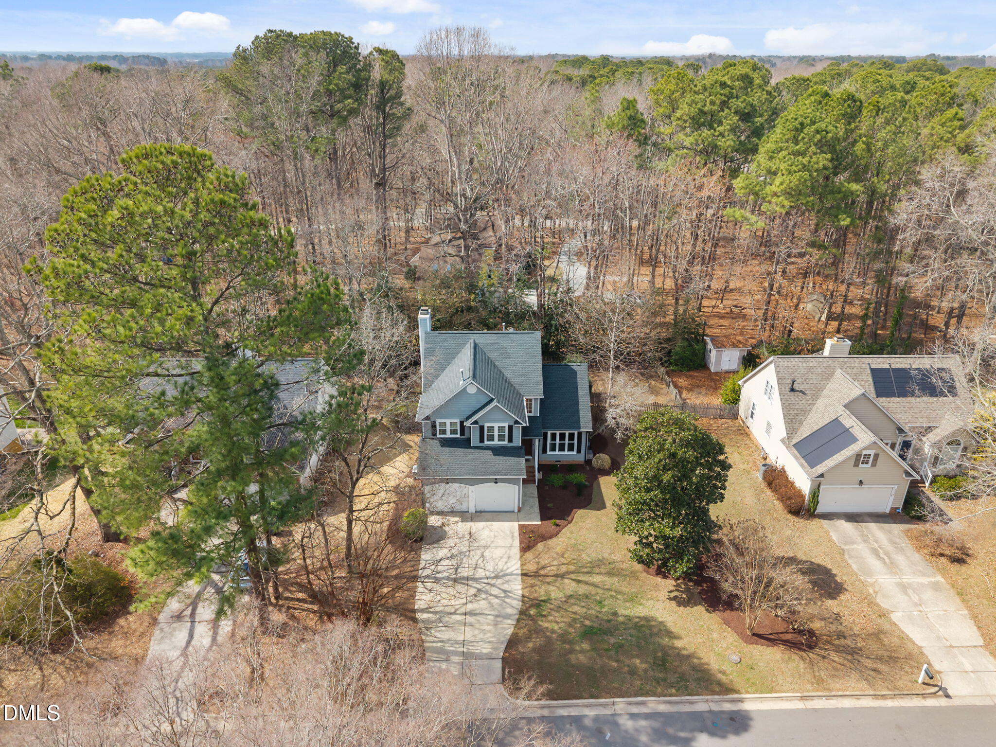 5240 Fairmead Circle Raleigh, NC 27613 - Photo 17 of 52 a view of a city with mountain view
