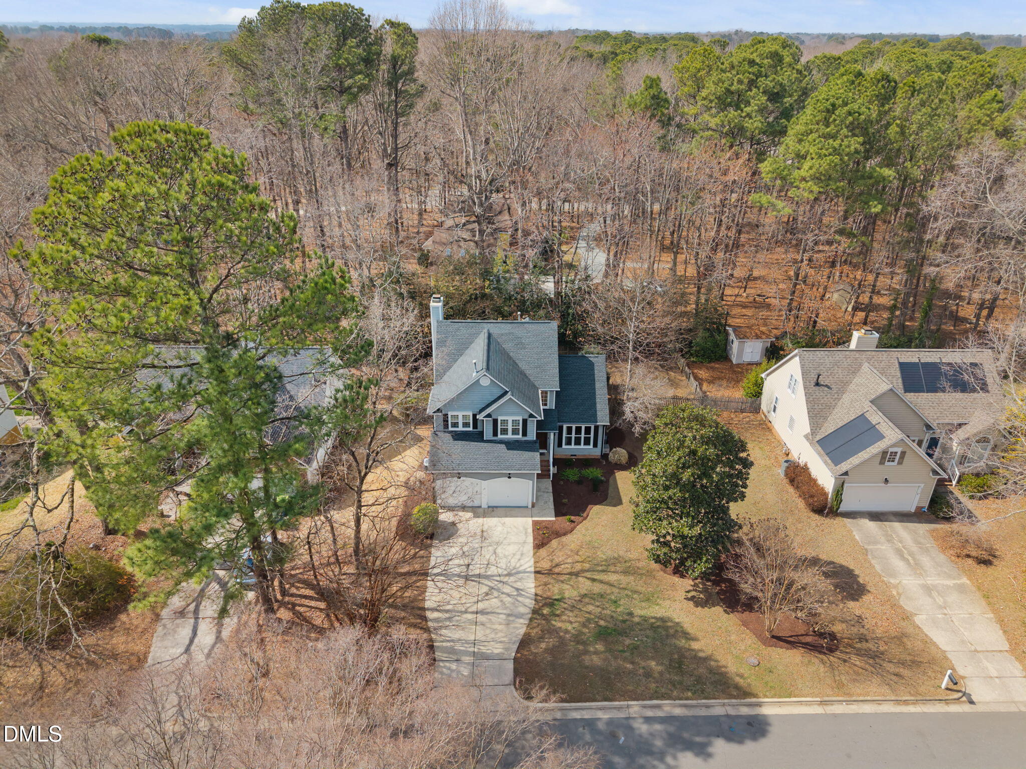 5240 Fairmead Circle Raleigh, NC 27613 - Photo 18 of 52 view of a backyard