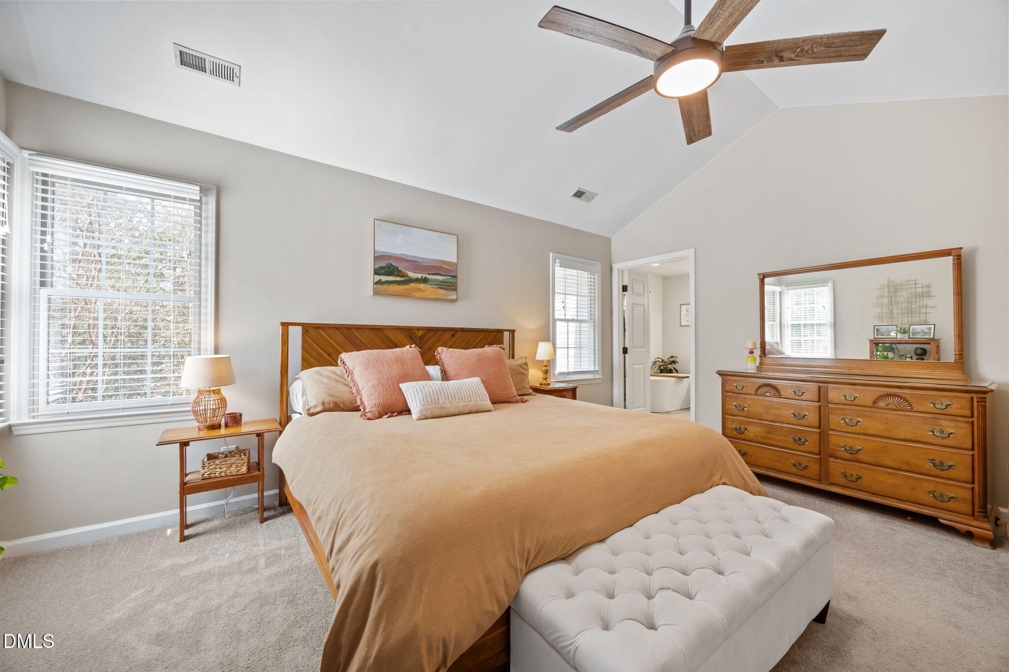 5240 Fairmead Circle Raleigh, NC 27613 - Photo 25 of 52 a bedroom with a bed and a dresser