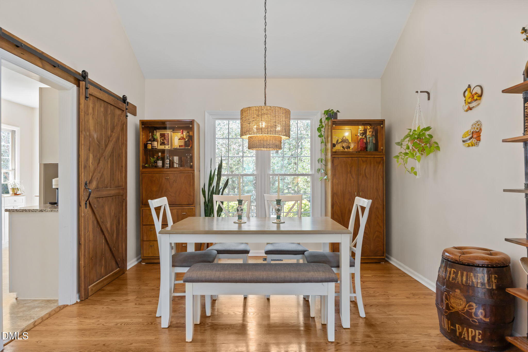 5240 Fairmead Circle Raleigh, NC 27613 - Photo 37 of 52 a view of a dining room with furniture window and wooden floor
