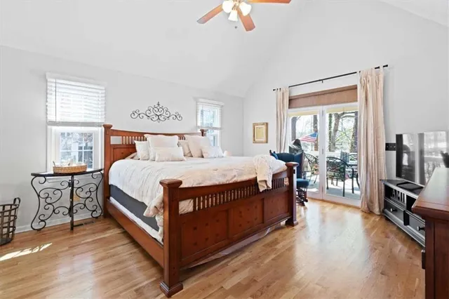 a view of a hallway and a livingroom with a furniture