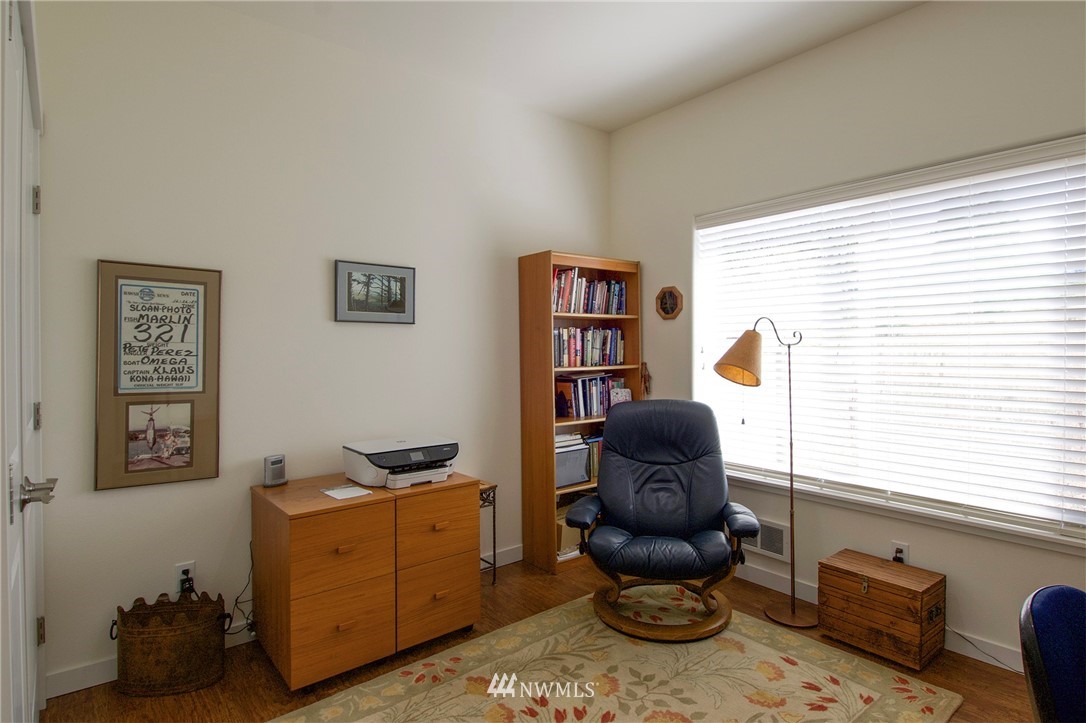 161 Stratus Loop Sequim, WA 98382 - Photo 29 of 34 a view of workspace with lounge chair and windows