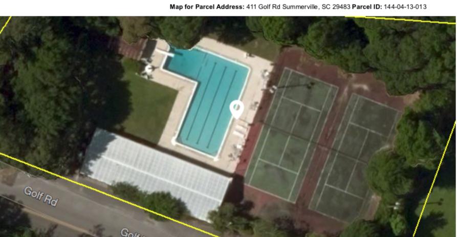 411 Golf Road Summerville, SC 29483 - Photo 1 of 2 Aerial of 411 Golf Rd