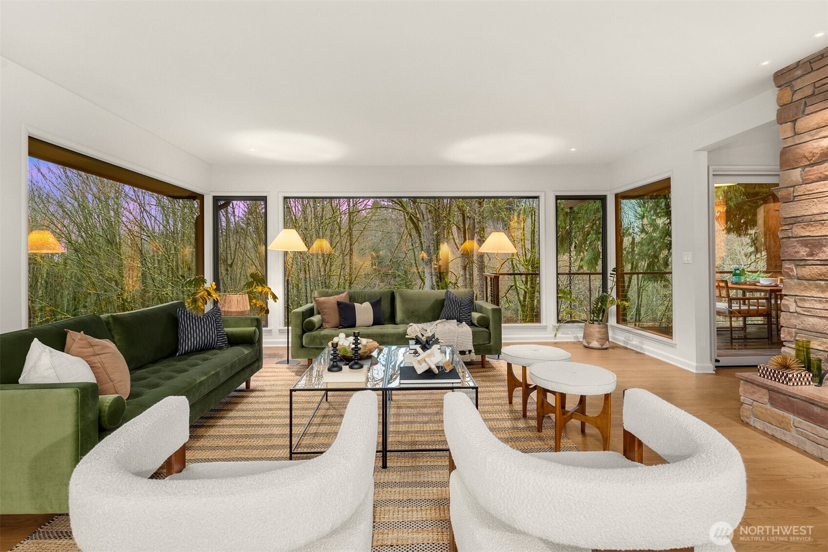 13739 Northwood Road Northwest Seattle, WA 98177 - Photo 2 of 35 a living room with furniture and a large window