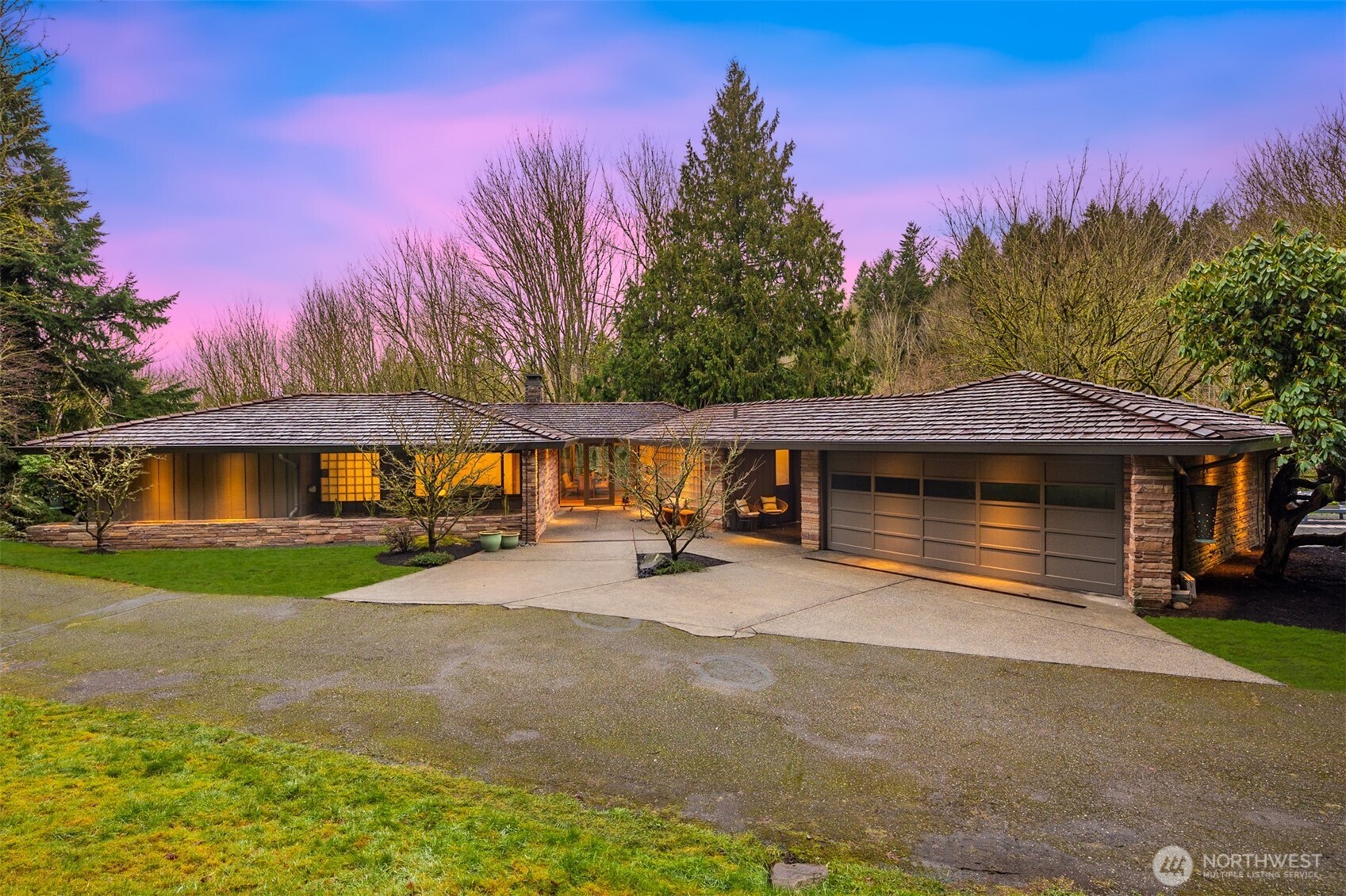 13739 Northwood Road Northwest Seattle, WA 98177 - Photo 32 of 35 a view of a house with backyard and trees