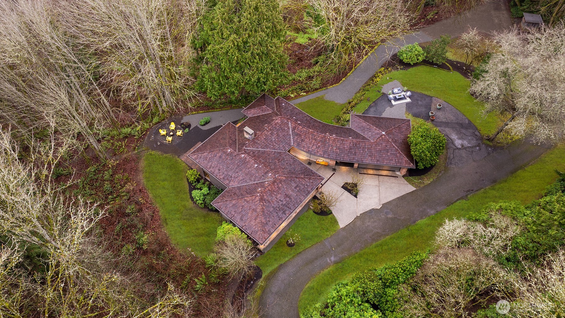 13739 Northwood Road Northwest Seattle, WA 98177 - Photo 33 of 35 an aerial view of a house