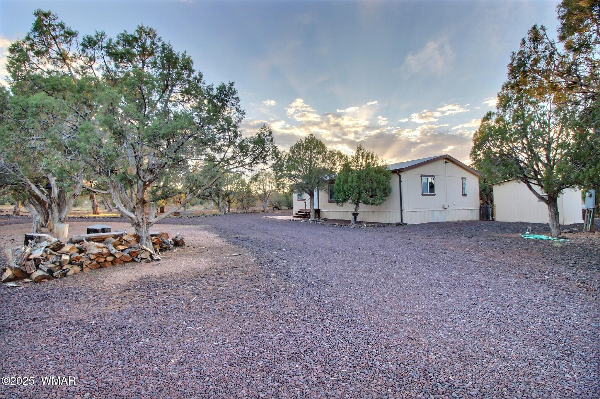7803 Stokes Lane Show Low, AZ 85901 - Photo 20 of 25 a view of a house with a tree and a forest