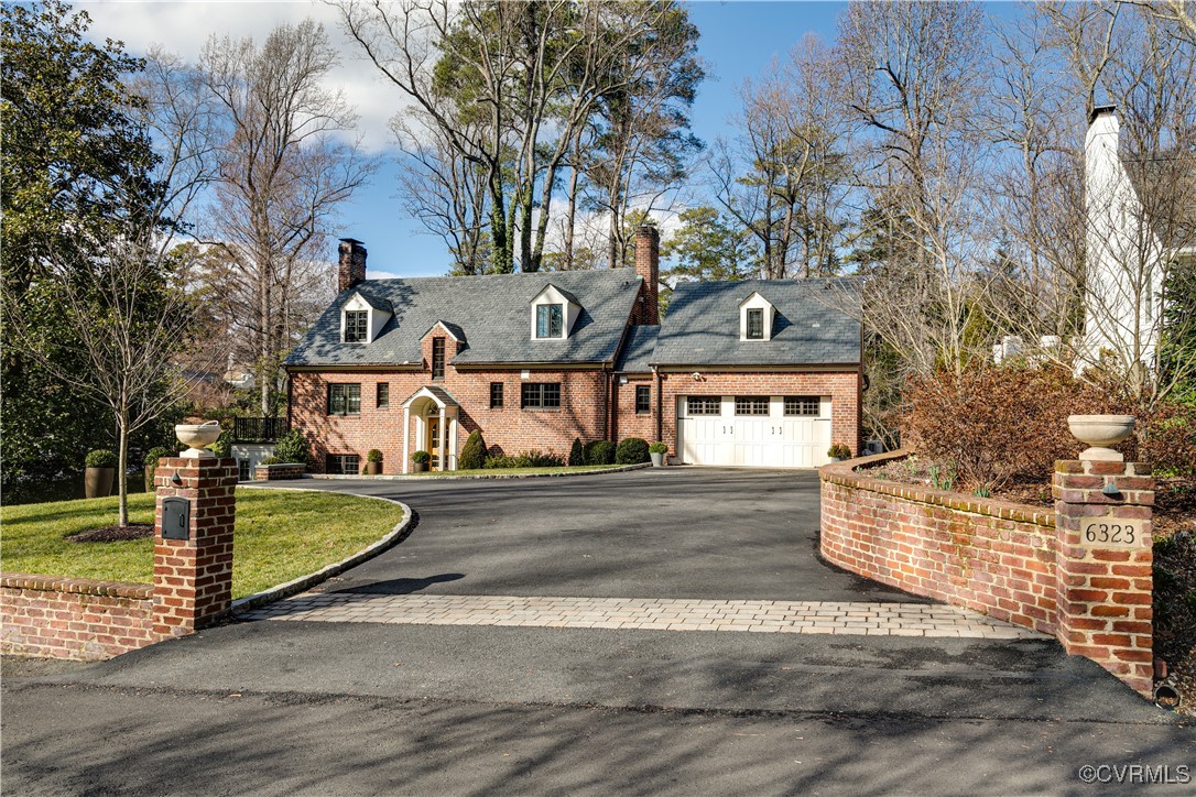 6323 Ridgeway Road Richmond, VA 23226 - Photo 2 of 44 New driveway and brick wall entry