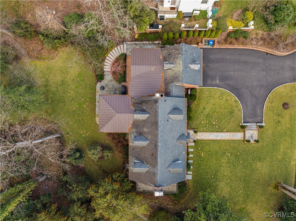 6323 Ridgeway Road Richmond, VA 23226 - Photo 41 of 44 Arial shots showing parking and lawns