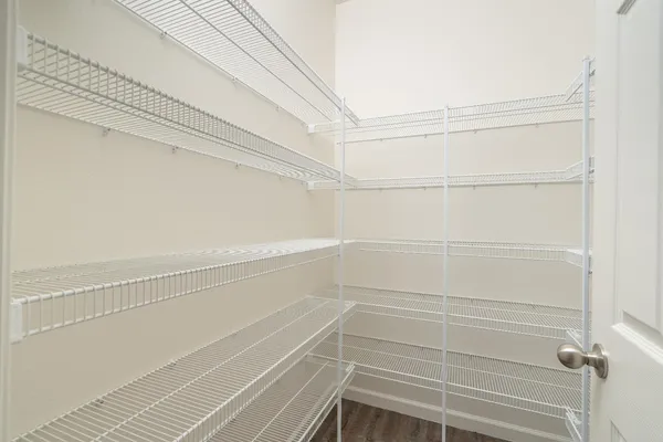a view of a closet