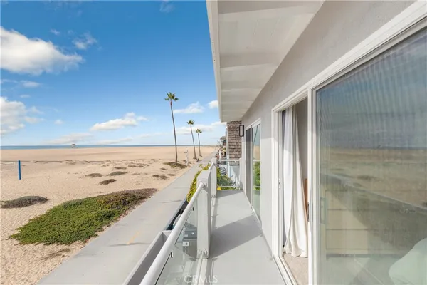 a view of a balcony