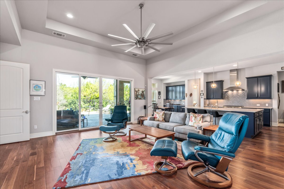 413 Montalcino Lane Georgetown, TX 78628 - Photo 20 of 40 a living room with furniture and a large window