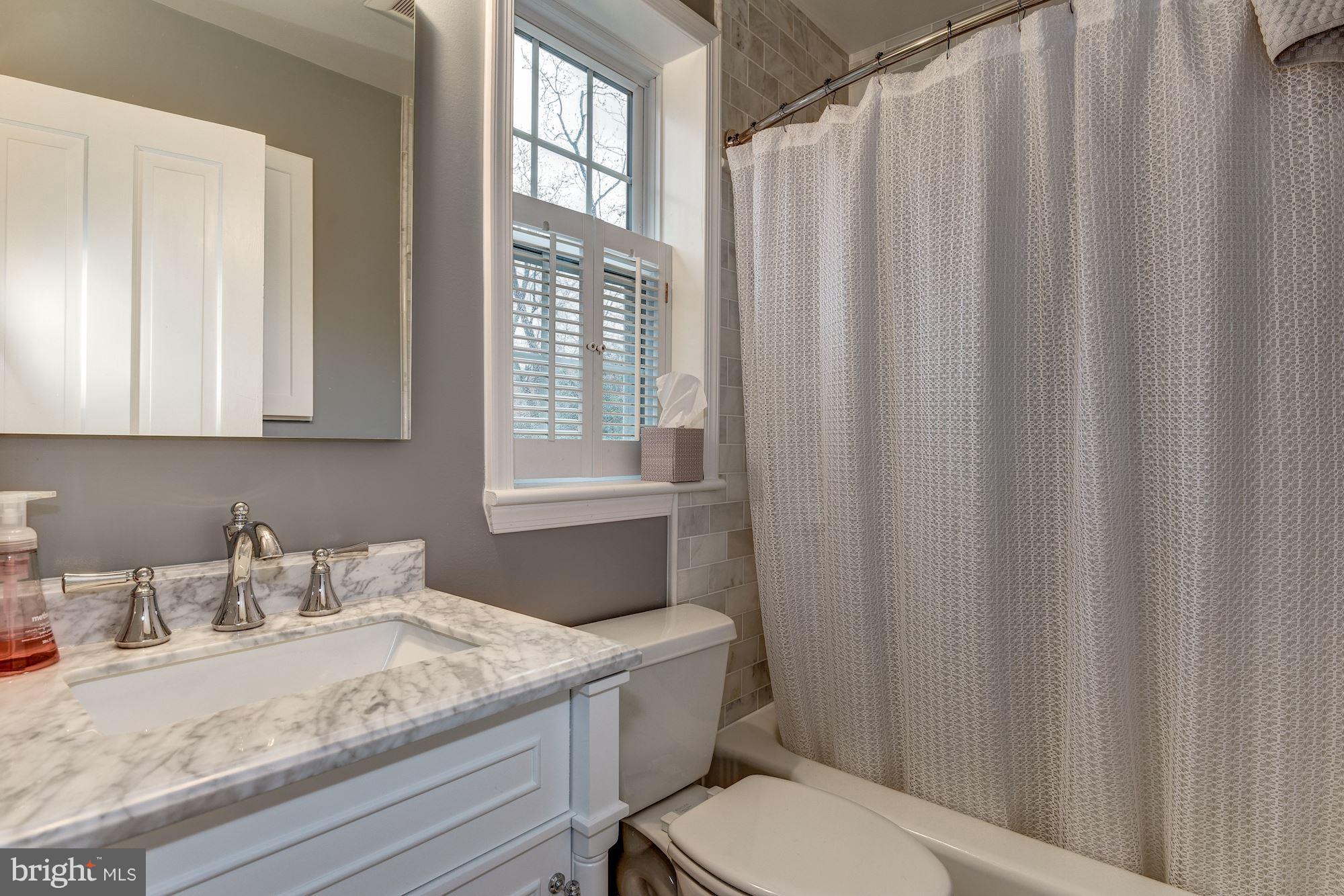4636 Q Street Northwest Washington, DC 20007 - Photo 11 of 20 Newly renovated Bathroom