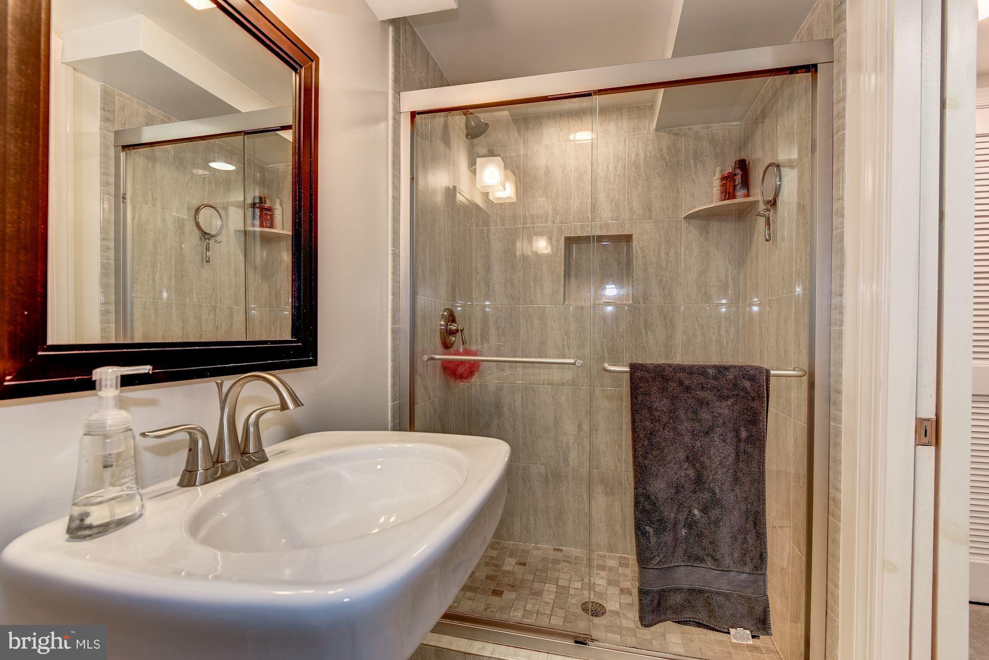 4636 Q Street Northwest Washington, DC 20007 - Photo 14 of 20 Lower level Bathroom