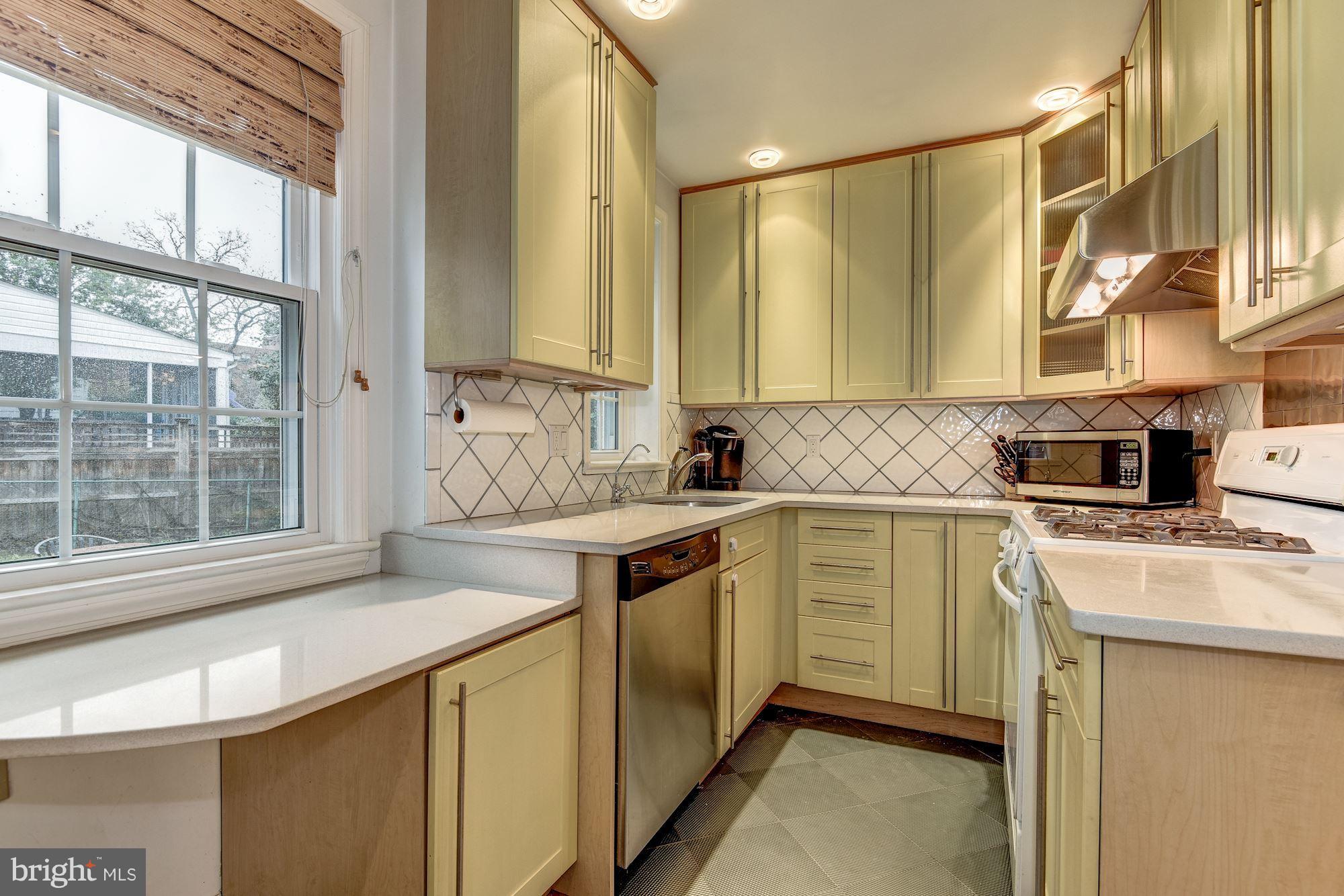 4636 Q Street Northwest Washington, DC 20007 - Photo 5 of 20 Kitchen with lots of cabinet space