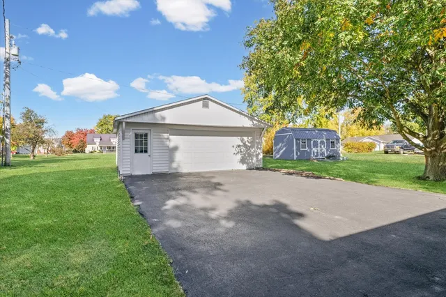 a picture of a book and a bed