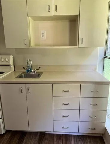 a view of a sink